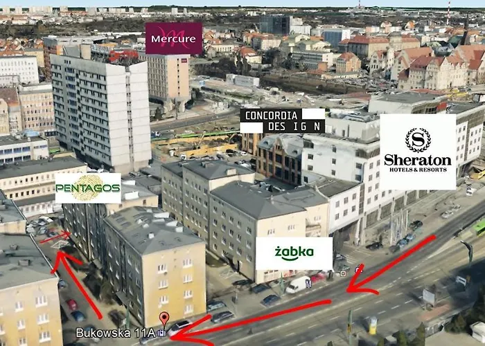 Pentagos Privatunterkunft